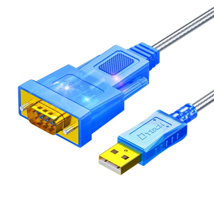 DTECH DT-5011 USB 2.0 to RS232 Serial Adapter Cable, FT232 & ZT213 Dual-Chip with LED Indicator, 0.5m, 1m, 1.5m, 2m, 3m, 5m DTECH DT-5011 USB 2.0 to RS232 Serial Adapter Cable, FT232 & ZT213 Dual-Chip with LED Indicator, 0.5m, 1m, 1.5m, 2m, 3m, 5m
